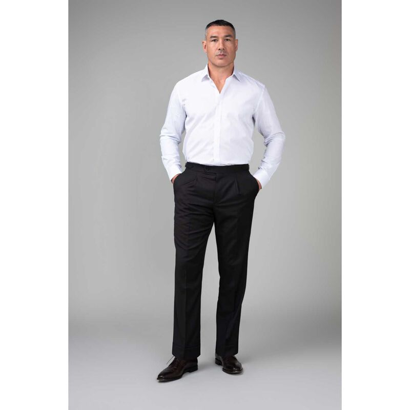 Rembrandt London Light Grey Stripe Shirt image number 3